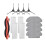 13 Pcs for  RCV 3 Vacuum Cleaner Accessories Main Side Brush Mop Filter 2
