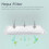 13 Pcs for  RCV 3 Vacuum Cleaner Accessories Main Side Brush Mop Filter 3