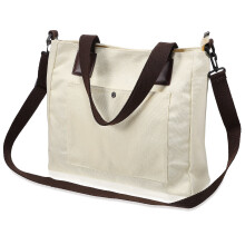 Große Canvas-Tasche, Schultertasche, modische Tragetasche, Handtasche, Damen-Einkaufstasche, Strandtasche
