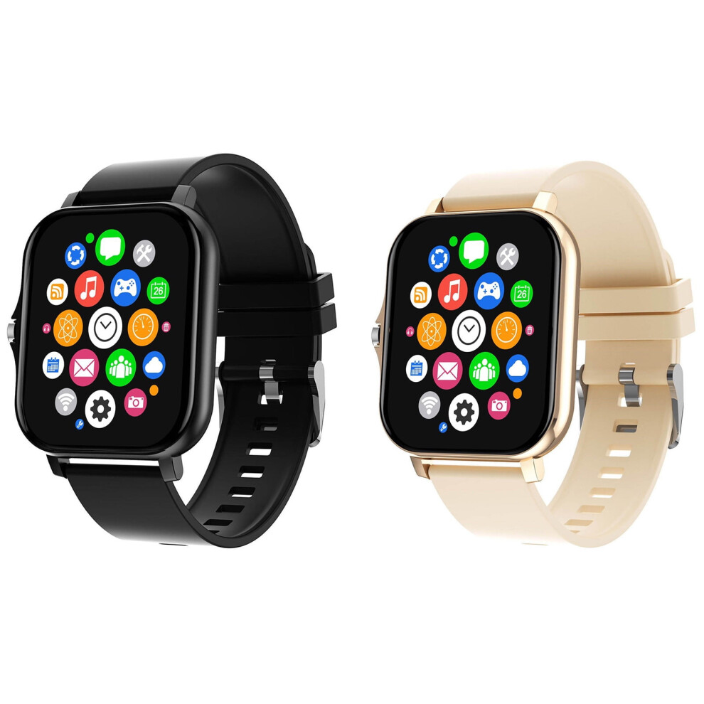 1.7" Smart Watch For Men/Women: Bluetooth Call, Text Reply, Ai Control, Fitness Tracker, Ip67 Waterproof, 3-Day Battery, Compatible With Ios & 9170372022571