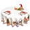 Rund juleduk 60 tommer polyester 1