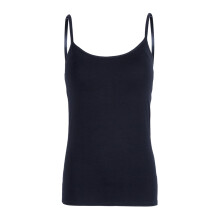 Top de tirantes acolchado sin mangas para mujer con sujetador ajustable
