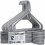 Cintres en plastique résistant, gris, lot de 12 1