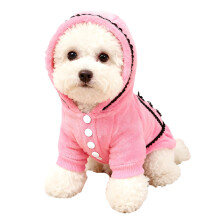 Chihuahua trui voor kleine honden, rood, XS