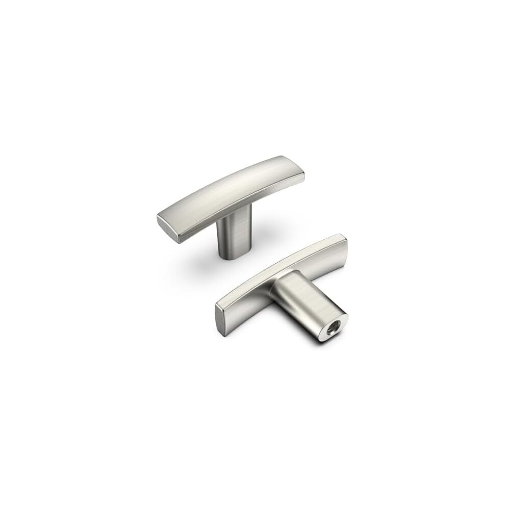 Brushed Nickel Arch Cabinet Pulls 3" C/C Pack Of 20 9104899482129