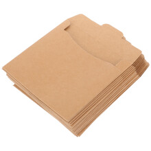Bustine per CD in carta kraft, confezione da 50 pezzi