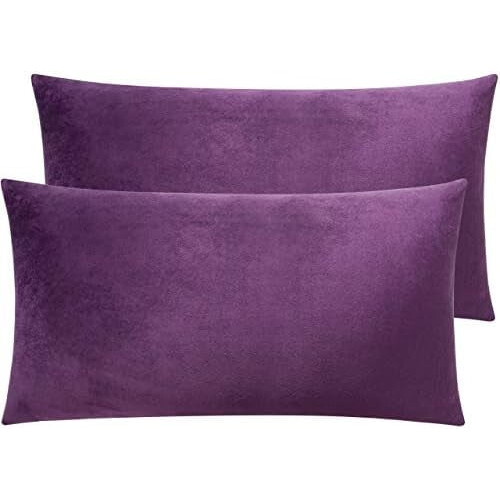 Μαξιλαροθήκη Velvet King με Φερμουάρ 20x36