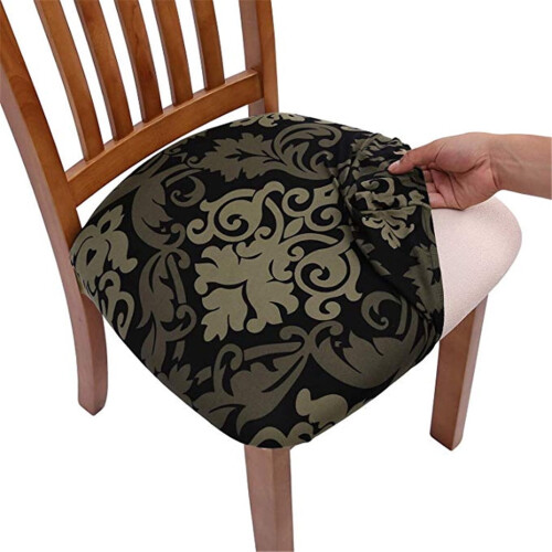 Trekk til spisestuestoler i polyester med stretch