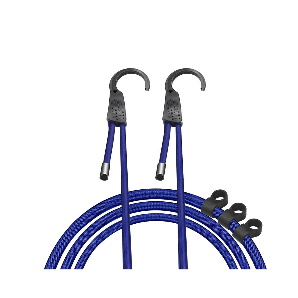 Bungee Cords With Hooks Heavy Duty Elastic Cord Adjustable Spring Hooks For Car Camping Auto Rv And Boats 9485826380153