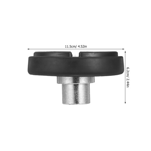 1 Pièce Support De Levage Caoutchouc Flexible Noir Pour 1