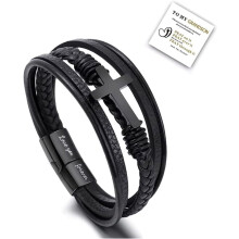 To My Man armbandsset – Justerbara armband i rostfritt stål med kronpärlor för män och pojkar, kompatibelt med julklappar