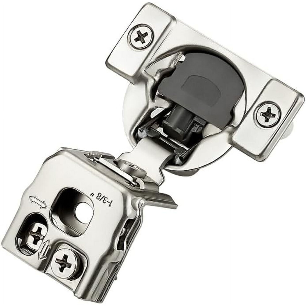 Cabinet Hinges Soft-Close Satin Nickel 20-Pack 9377112844053