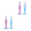 4Pièces Vase Transparent Outils DIY Précis 8