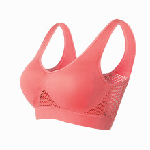 Soutien-gorge de sport lulshou en liquidation - Soutien-gorge de sport sans coutures et sans armatures pour femme - Soutien-gorge de yoga dos nageur