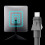 Câble satellite Gen2 V2 1200 Mbps 6ft/1.8m noir 3