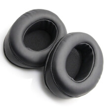 FRCOLOR Schwarze Ersatz-Ohrpolster für Brainwavz HM5MDR V6 / Headset