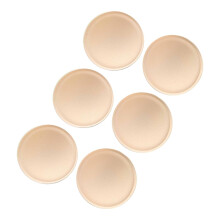 3 Pairs Bra Pads Inserts Breast Enhancers Bra Cups Breathable Latex for Sports Bras and Swimsuits for Women