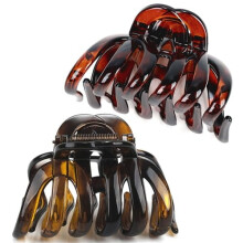 Pinces à cheveux pieuvre pour cheveux longs et épais, 9 cm (lot de 2)