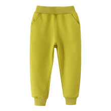 Ediodpoh Girls' Autumn Winter Style Long Pants Sports Elastic Children's Pants Boys Pants Girls Trousers Green 5-6 Years