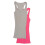 Γυναικεία & Plus μπλουζάκια γυμναστικής Cami Racerback με ριμπ ύφανση από βαμβάκι 1
