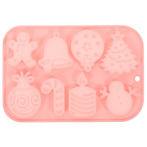 Forma de silicone em formato de coração para assar – 1 unidade