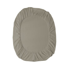 Premium CAL King Size Cooling Fitted Sheet for Hot Sleepers - Solid Color, Machine Washable, Ash Proof, Breathable - Multiple Colors Available Khaki
