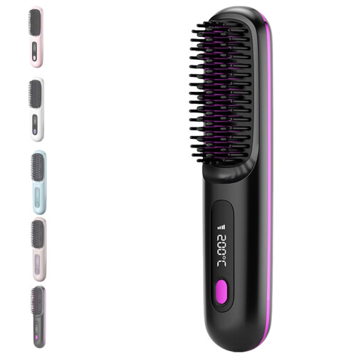 Go Brush Pro draadloze stijltangborstel