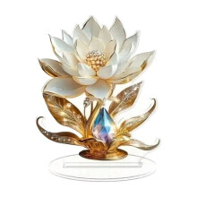Suporte de flores para o Dia dos Namorados, decoração de mesa 2D
