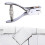 Φορητός φορητός τρυπητής χαρτιού Χειρός τρυπητής μεταλλικών οπών για χαρτόνι 1