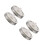 4Pièces Couvercles Fermentaire Bouchons Timer Acier Mason Argent 8