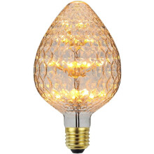 Ampoule LED Edison, ampoule décorative LED effet feu d'artifice, ampoule à filament LED, globe décoratif E27AC85-265V 2300K