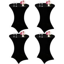 Spandex Cocktailbordsöverdrag 86x112 cm Fyrkantiga Hörn