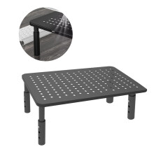 Schreibtisch-Computer-Ständer aus Eisen, Tragfähigkeit 20 kg, Maße 37,1 23,6 cm