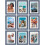 5x7 Picture Frames Set of 9 Navy Engineered Wood 1