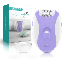 Depiladora para mujer con 21 pinzas, luz LED y 2 velocidades.