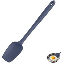 14 Zoll hitzebeständiger Silikon-Löffellöffel, antihaftbeschichtet, lebensmittelecht