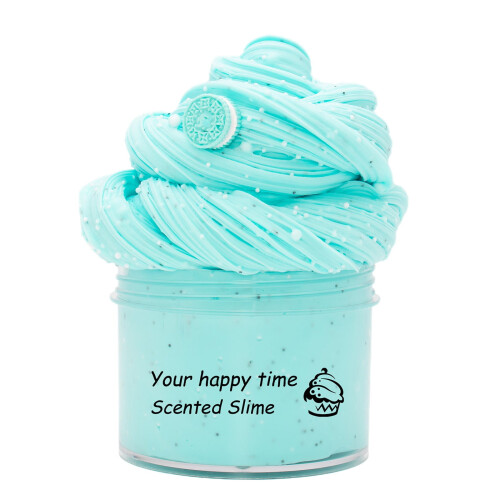 Furry Cloud Slime 70ml med DIY nudeltilbehør