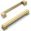 Brushed Gold Cabinet Pulls 5" Center-to-Center 10-Pack 1