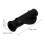 2Pcs Black Plastic Wheelchair Handle Grips Ergonomic Non- 3