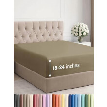 Ekstra dybt, king size-lagen med lommer, 45-61 cm