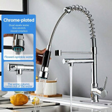 Kuchynská batéria s 360 pružinovým hrdlom a dvojitou reguláciou teploty