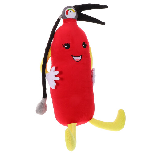 Feuerlöscher-Plüschtierkissen 75 cm