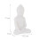 Figurka siedzącego Buddy 17 cm 4