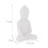 Figurka siedzącego Buddy 17 cm 7