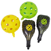 4 décorations de fête de pickleball (ballons éventail pour bébé) sans marque