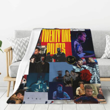 Flanellen deken Twenty and One Music Pilots dutdeken airconditioningdekens bank-, bed- en kantoordekens zacht en knus 40"x30"