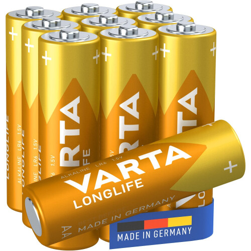 Varta Longlife AA / LR06 Batterie 10er-Pack 2