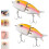 Κιτ δολώματος S-Action Mini Glide2PCS Multi-Jointed Swimbait 1