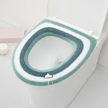 Gestrickter Toilettensitzbezug, dick und warm für den Winter