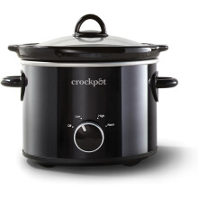 Crockpot2-litrový klasický pomalý hrniec malý pomalý hrniec čierny